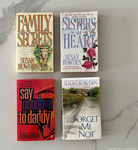 Fiction Books by Author Susan Bowden. (1 of 6)