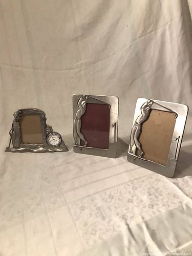 Pewter golf themed frames (1 of 6)