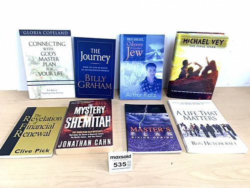 Books -8 faith based  (1 of 3)