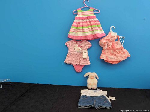 Child Clothes and Anne Geddes Bunny  (1 of 7)