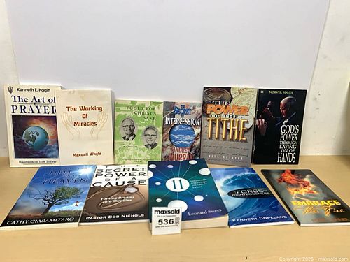 Paperback books-faith based  (1 of 3)