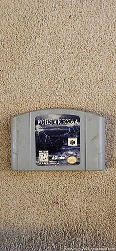 Forsaken 64 video game cartridge (1 of 3)