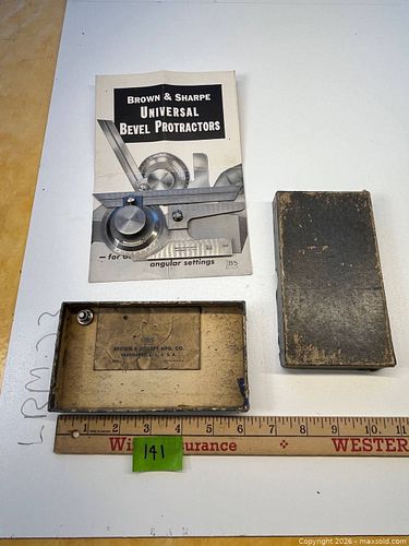 Machinists protractor  (1 of 5)