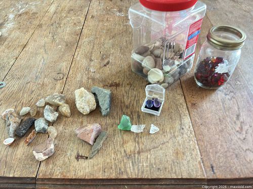 Mixed Rocks, Crystals, Sea Glass & Shells Assortment (11-25 pcs) (1 of 5)