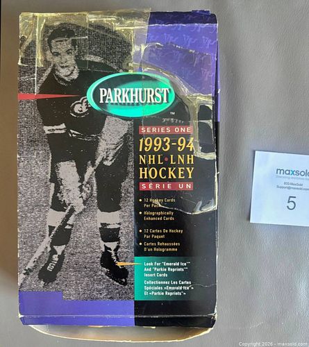 1993-94 Parkhurst Hockey Card Lot of 386   (1 of 3)