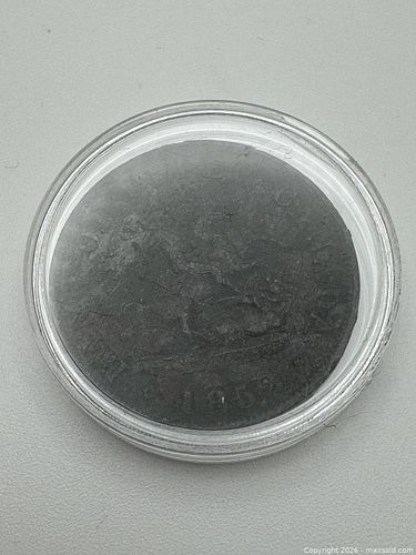 1852 Bank of Upper Canada Half Penny (1 of 3)