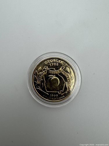 1999 Georgia State Quarter (1 of 2)