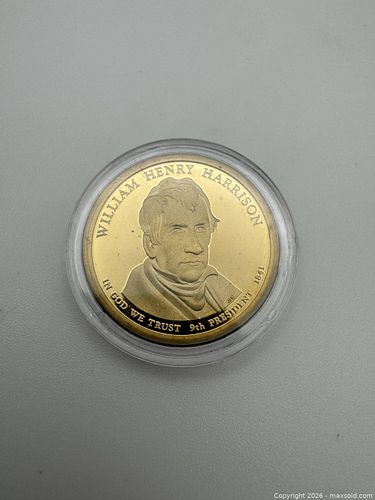 2009 William Henry Harrison Presidential $1 Coin (1 of 2)