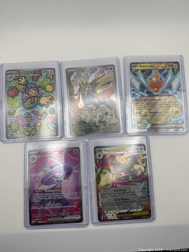 5 Pokémon Cards (1 of 6)