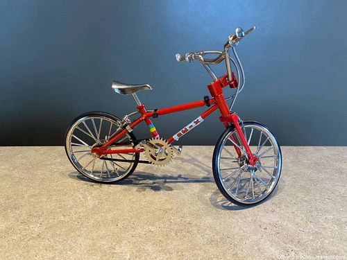 Rare 1:6 Scale Die-Cast Metal BM-X Mini Bike Model – Red Rainbow Edition (1 of 13)
