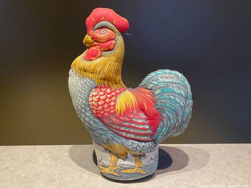 Rooster Door Stop – Decorative Fabric Weighted (1 of 6)