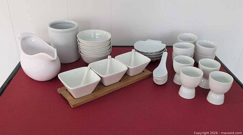 White Serving Ware A  (1 of 20)