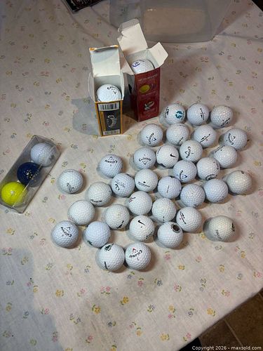 43 GOLF BALLS - SOME NEW (1 of 12)