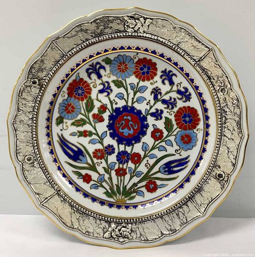 Ceramic Plate with Turkish Iznik-Style  (1 of 11)