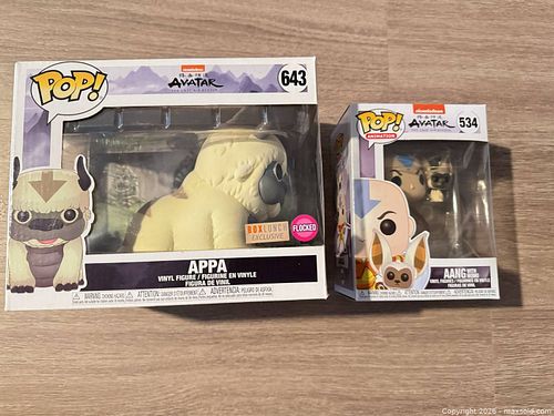 Funko Pop! Avatar: Appa #643 & Aang with Momo #534 (BoxLunch) (1 of 5)
