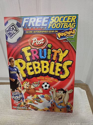 Cereal box lot # 10 (1 of 6)