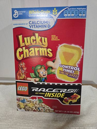 Cereal box lot # 9 (1 of 6)