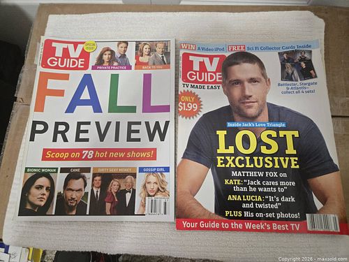TV Guide lot # 5 (1 of 7)