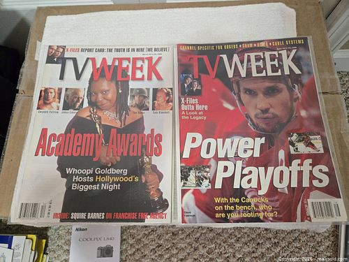 TV Guide Week magazine lot # 14 (1 of 6)