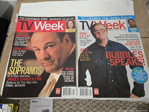 TV Guide Week magazine lot # 8 (1 of 4)