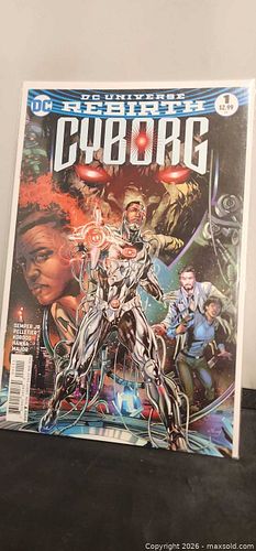 Cyborg DC rebirth universe- comic #1 (1 of 4)