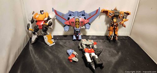 Transformers for parts / incomplete- star scream animated , grimlock,  (1 of 13)