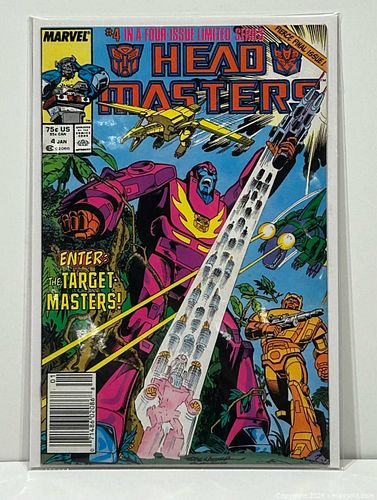 Marvel Transformers: Headmasters #4 Comic (1 of 5)