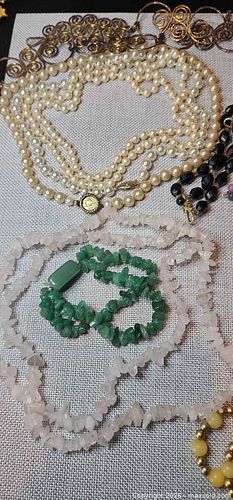 Miscellaneous Collection Lot- 7 Faux Pearls & Beads (1 of 10)