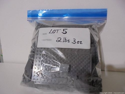 Dark Bluish Grey LEGO Building Bricks, elements , printed pieces ( 2lbs 3oz) (1 of 7)