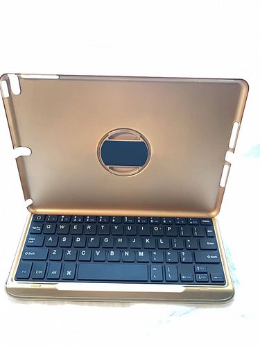 Gold Bluetooth Keyboard Case for 9–10 inch Tablets (1 of 11)