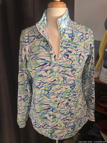 IBKUL Sun protective fashionable Long sleeve shirt.  Medium (1 of 6)