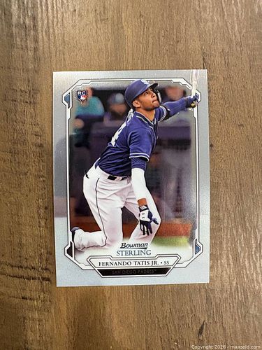2019 Bowman Sterling Fernando Tatis Jr Rookie Card (1 of 2)