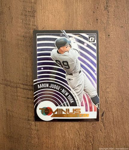 2021 Panini Donruss Optic Aaron Judge T-Minus Insert  (1 of 2)