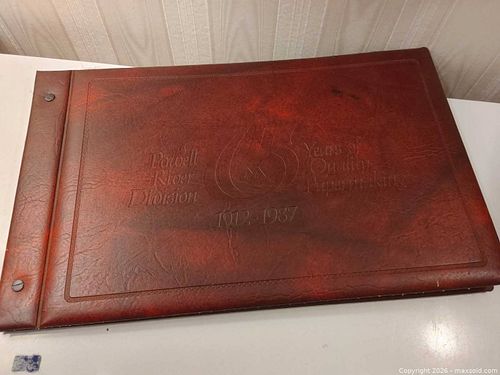 Leather Bound History of the Powell River Paper Mill (1 of 9)