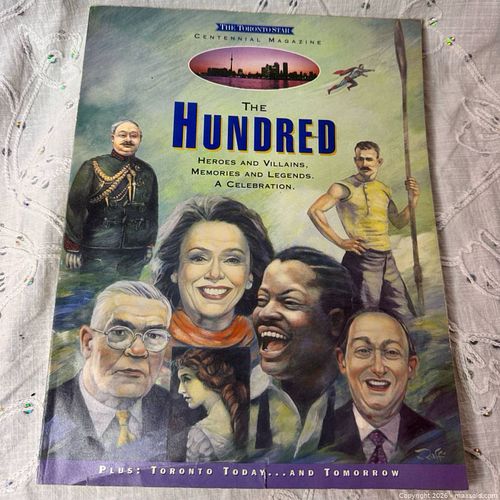  1992 Toronto Star Centennial Magazine - The Hundred (1 of 3)