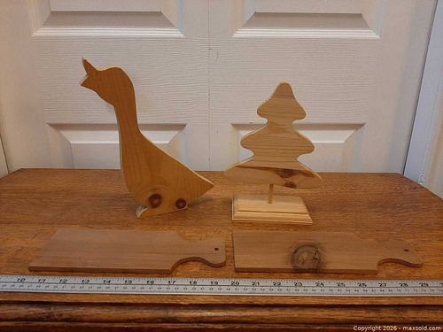 Handmade wooden craft supplies (1 of 7)