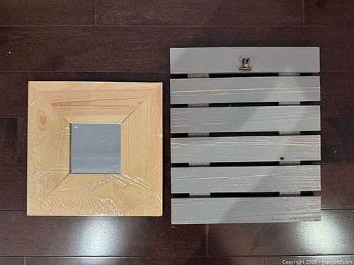 House decor - small decorative clipboard and small mirror  (1 of 2)