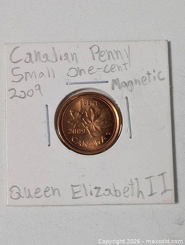High Grade 2009 1 Cent in Holder flip (1 of 6)