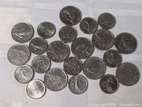 High Grade Coins of France Collection Lot (1 of 19)