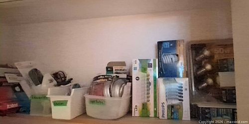 Assorted Home Items: Bulbs, Kidde CO Alarm, Ankle Weights and More B (1 of 13)