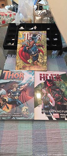 3 comic novels Thor & Red she hulk  (1 of 4)