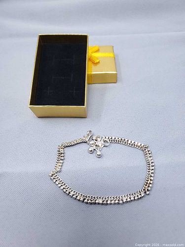 Silver Bracelet / Anklet (1 of 5)