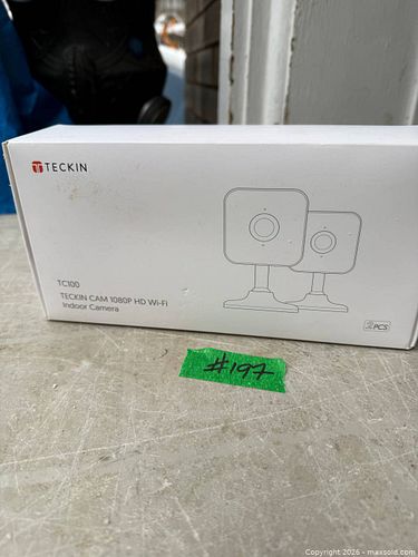 TECKIN INDOOR CAM. NIB. (1 of 2)