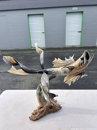 Decorative Sculpture, Medium (12–24") — Marked Cuba -ebn (1 of 13)