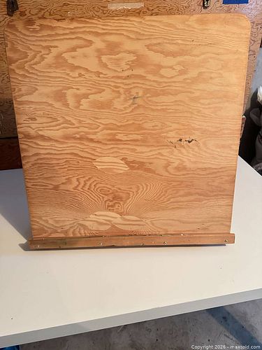 Wood Tabletop Easel, Folding Portable, Adjustable Angle (1 of 4)