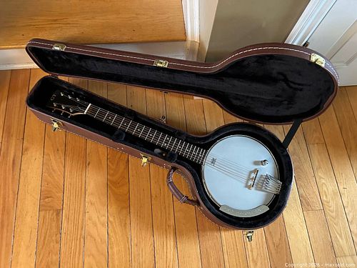 Gold Tone I-AC-6+ Banjitar 6-String Banjo Guitar w/ Hardshell Case (1 of 20)