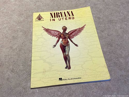 Nirvana “In Utero” Guitar Tab / Sheet Music Book – Hal Leonard (1 of 8)