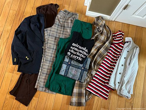 Women’s Clothing Lot (9 pcs) – Tommy Hilfiger, Cleo, H&M, Blazers, Pants M–L (1 of 20)