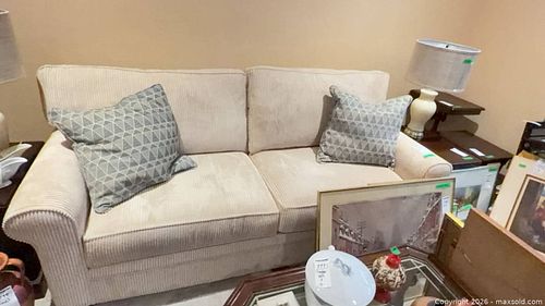 Corduroy Sofa, Throw Pillows D (1 of 13)