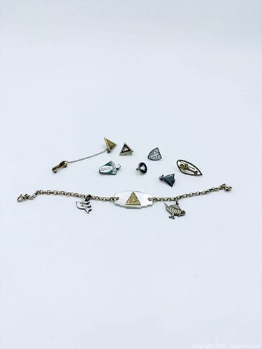 Mixed Jewellery Gold-Fill and Sterling and Pins (1 of 6)